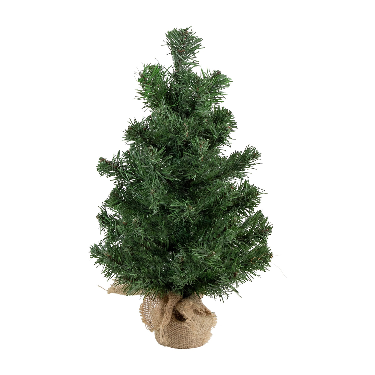 Northlight Potted Mini Medium Artificial Unlit 1 1/2 Feet Pine Christmas Tree