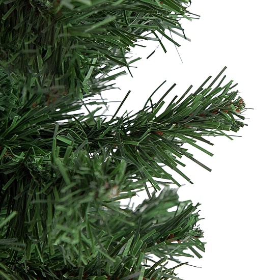 Northlight Potted Mini Medium Artificial Unlit 1 1/2 Feet Pine Christmas Tree