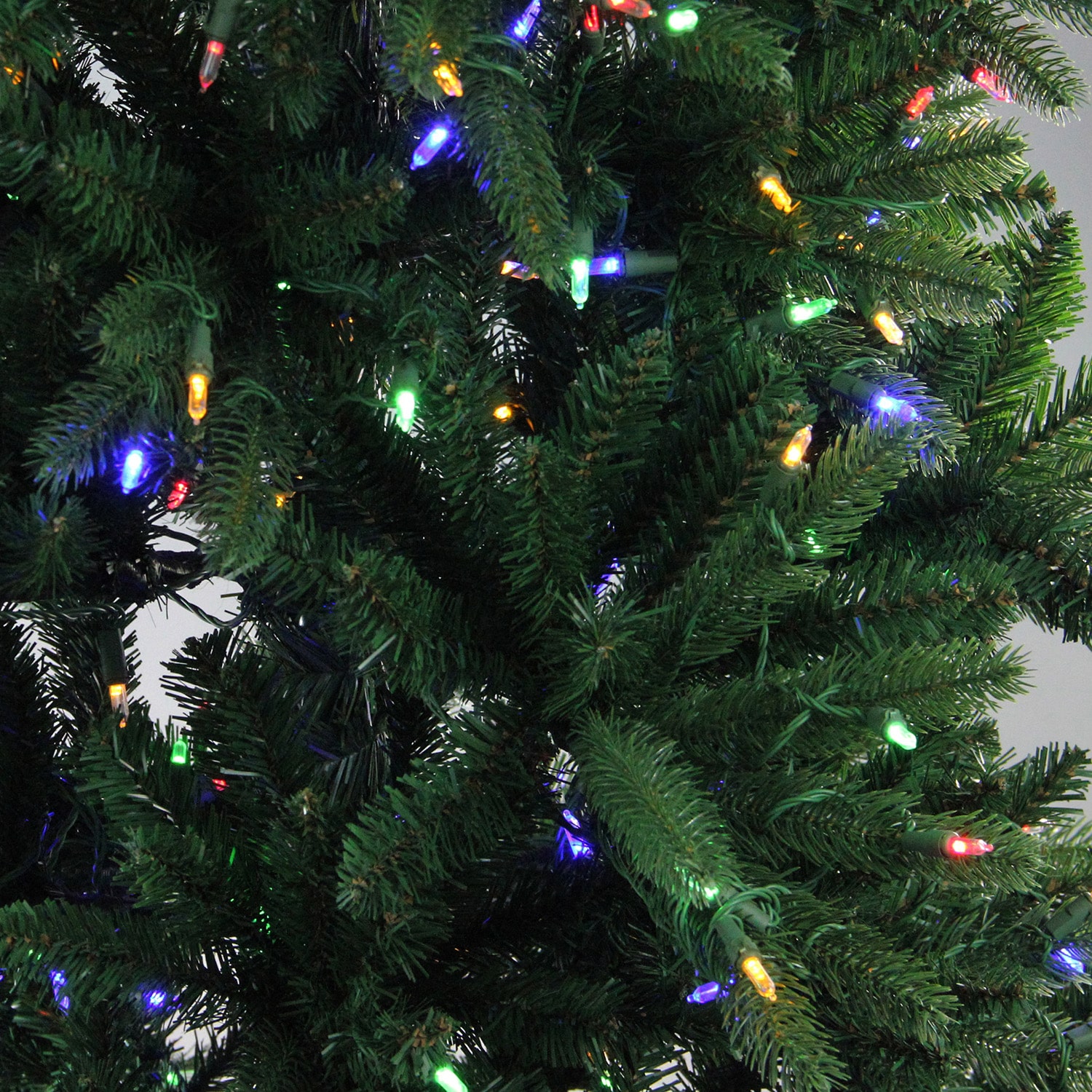 Northlight Medium Instant-Connect Noble Artificial Dual Led Lights 6 1/2 Foot Pre-Lit Fir Christmas Tree