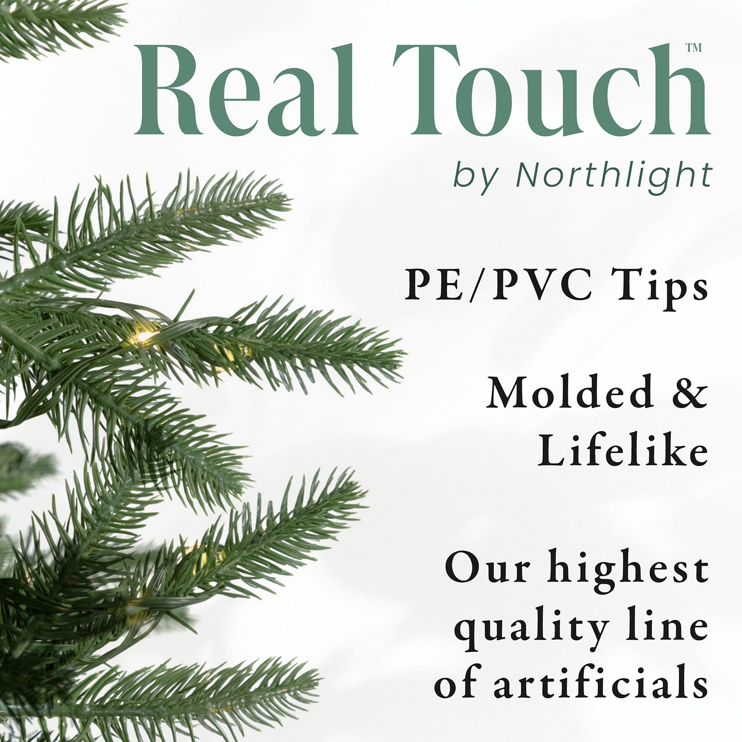 Northlight Medium Instant-Connect Noble Artificial Dual Led Lights 6 1/2 Foot Pre-Lit Fir Christmas Tree