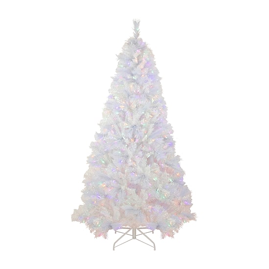 Northlight Seneca White Spruce Artificial  Dual Function Led Lights 6 1/2 Foot Pre-Lit Christmas Tree