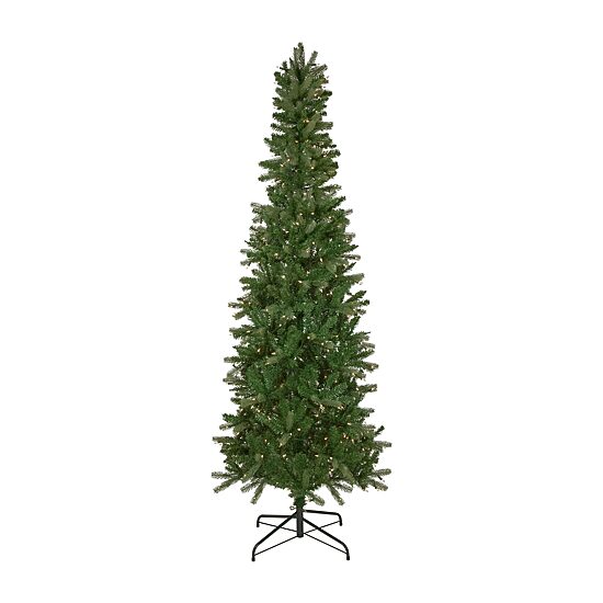 Northlight Wicklow Noble Artificial  Clear Lights 7 1/2 Foot Pre-Lit Fir Christmas Tree