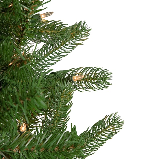 Northlight Full Sierra Noble Artificial  Clear Lights 6 1/2 Foot Pre-Lit Fir Christmas Tree