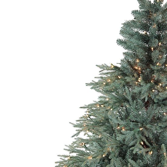 Northlight Full Fairbanks Alartificial Clear Lights 6 1/2 Foot Pre-Lit Pine Christmas Tree