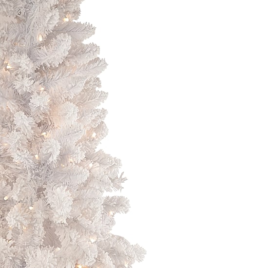 Northlight Medium Norway Artificial  Warm White Led Lights 6 1/2 Foot Pre-Lit Pine Christmas Tree