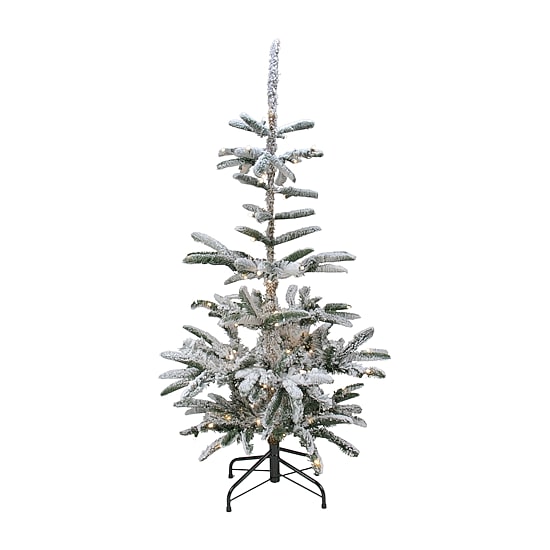Northlight Slim Nordmann Artificial Warm Clear Led Lights 6 1/2 Foot Pre-Lit Fir Christmas Tree