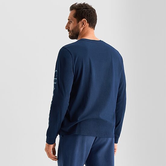 Xersion Mens Crew Neck Long Sleeve Regular Fit Graphic T-Shirt