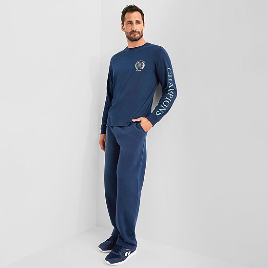 Xersion Mens Crew Neck Long Sleeve Regular Fit Graphic T-Shirt