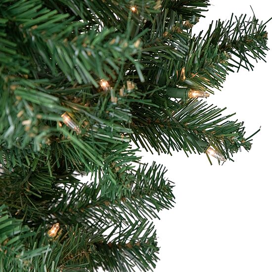 Northlight Medium Upside Down Spruce Artificial  Clear Lights 5 1/2 Foot Pre-Lit Christmas Tree
