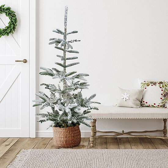 Northlight Green Nordmann Artificial Unlit 4 1/2 Foot Fir Christmas Tree