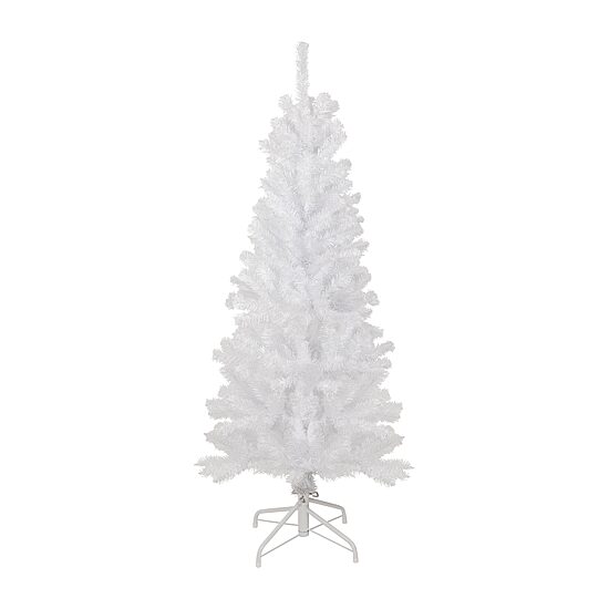 Northlight White Georgian Artificial Pencil  Unlit 4 1/2 Foot Pine Christmas Tree