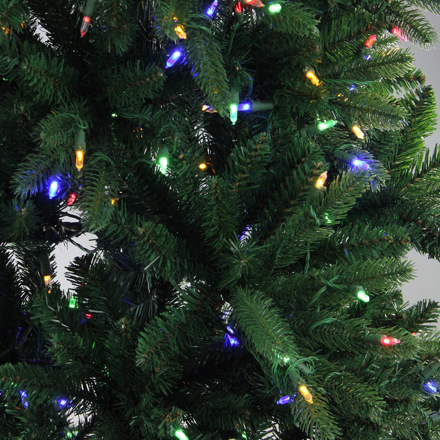 Northlight Full Instant Connect Noble Artificial Dual Led Lights 7 1/2 Foot Pre-Lit Fir Christmas Tree