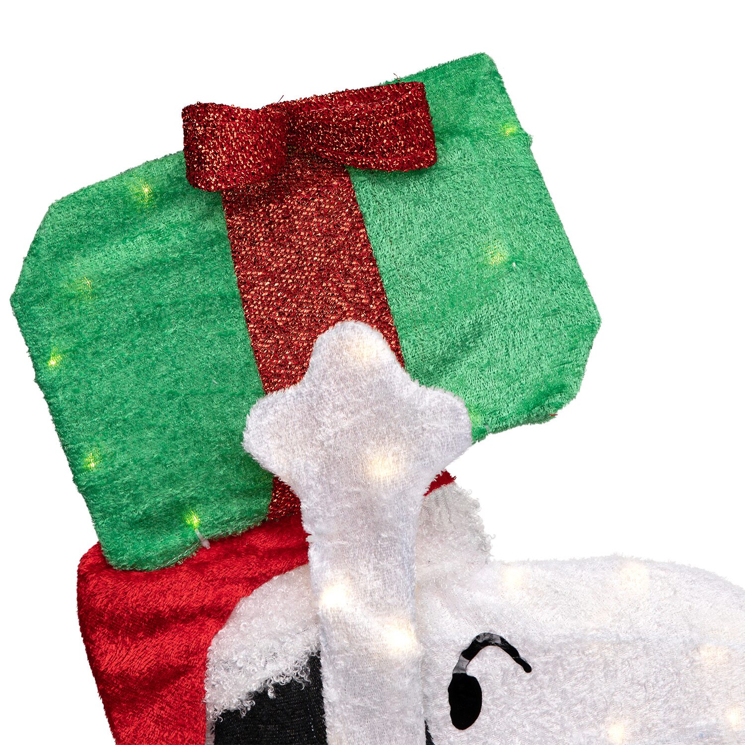 Northlight 32in Lighted Peanuts Snoopy With Present Christmas Yard Art