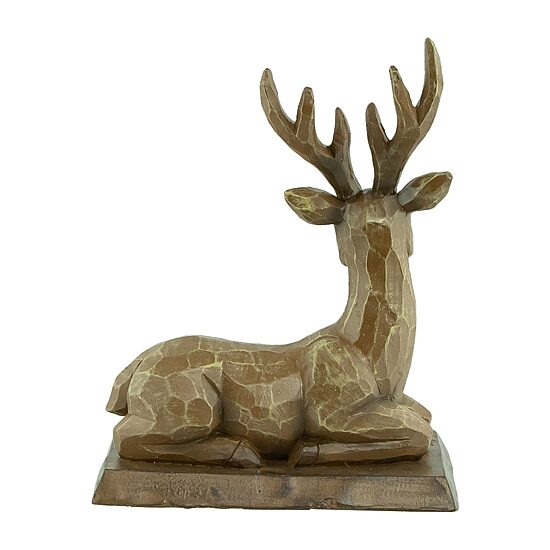 Northlight Brown Reindeer 7.25in 2-pc. Christmas Stocking Holder