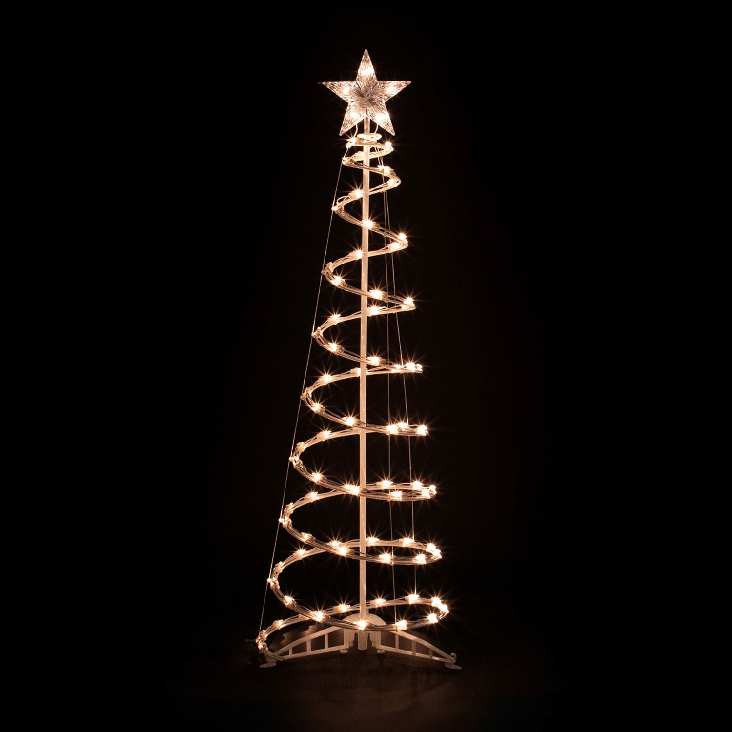 Northlight Lighted Spiral Cone 4 Foot Pre-Lit Christmas Tree