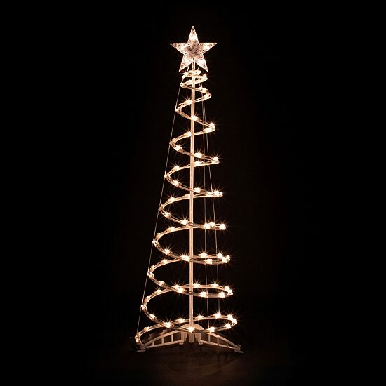 Northlight Lighted Spiral Cone 4 Foot Pre-Lit Christmas Tree