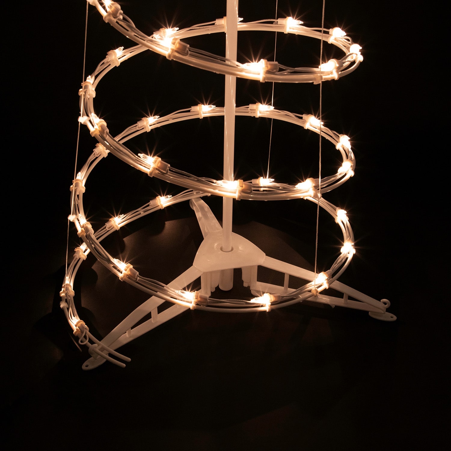 Northlight Lighted Spiral Cone 4 Foot Pre-Lit Christmas Tree