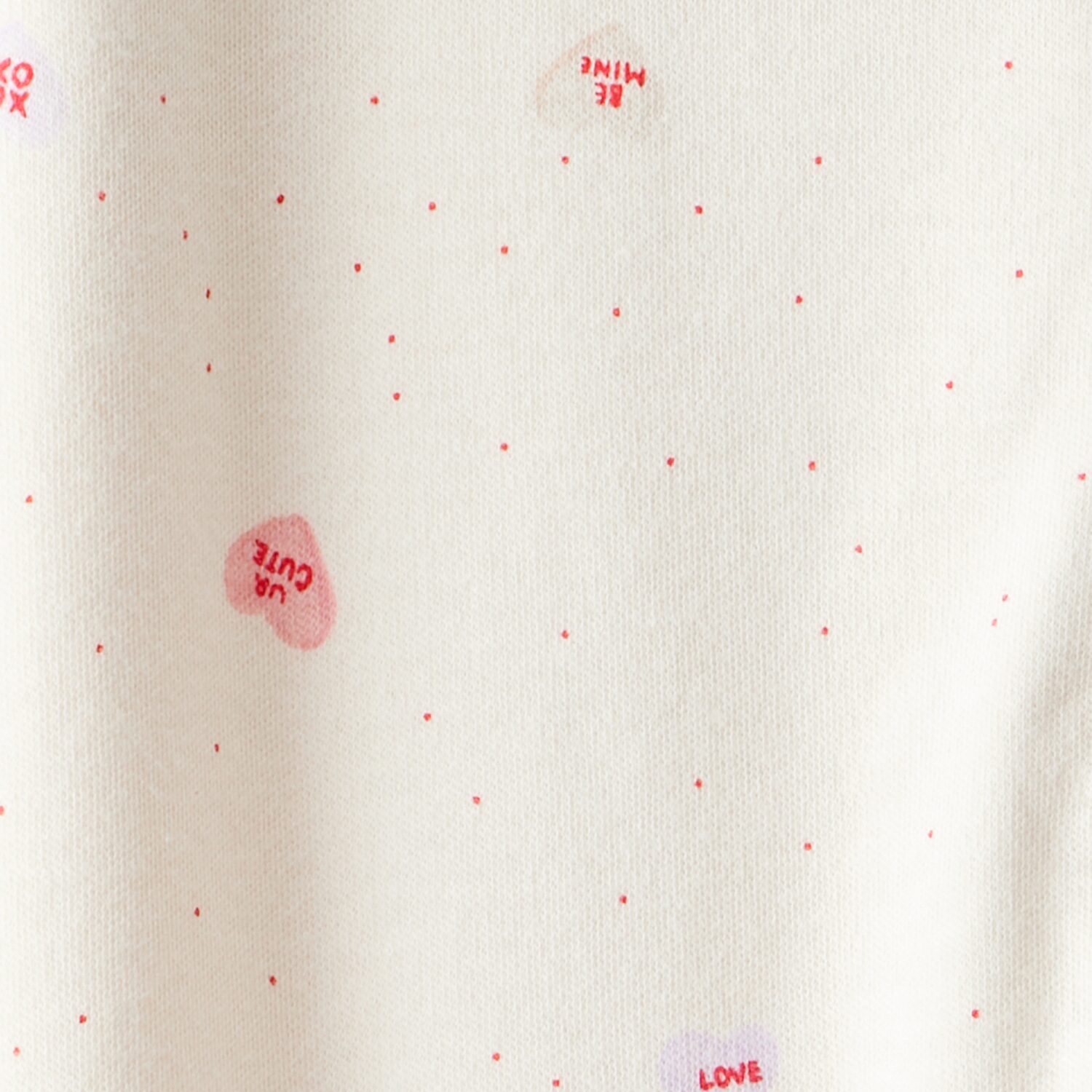 Carter's Baby Unisex Dots Hearts Sleep and Play