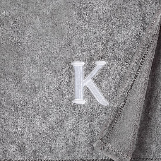 North Pole Trading Co. Monogram Throw