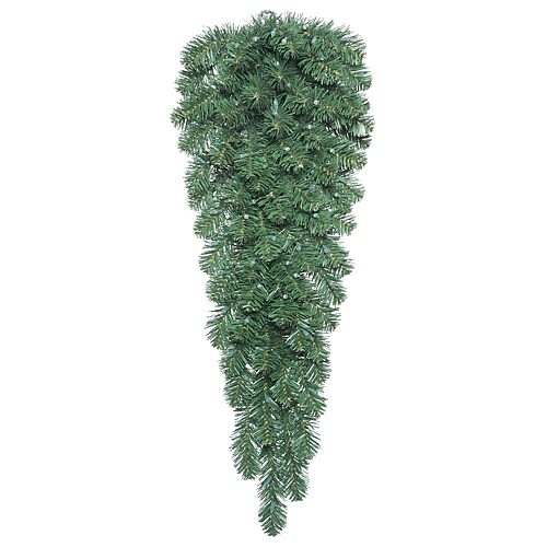 Vickerman 48" Oregon Fir Christmas Teardrop Unlit", One Size, Green