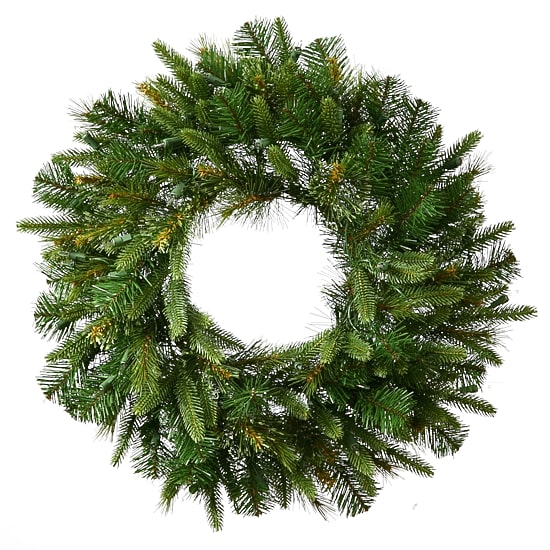 Vickerman 72" Cashmere Christmas Wreath Unlit"