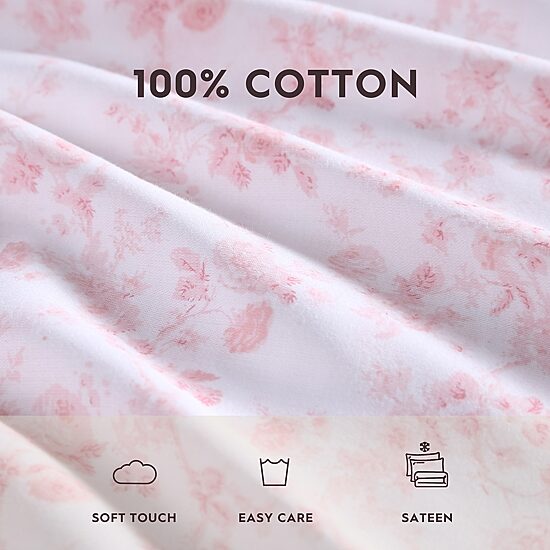 Laura Ashley Bella 300tc Sheet Set