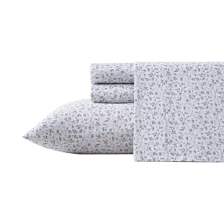 Laura Ashley Bramble Vine 300tc Sheet Set USHSA01235899, Color