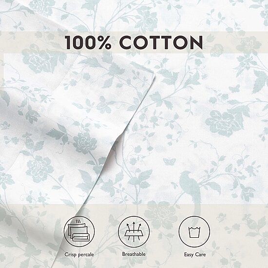 Laura Ashley Garden Palace 300tc Pillowcase