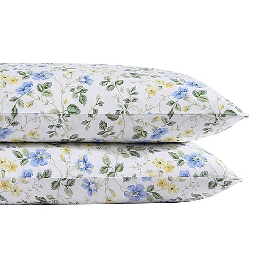 Laura Ashley Meadow Floral 300tc Pillowcase