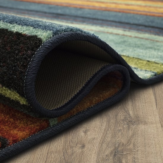 Mohawk Home Rainbow Stripe Indoor Rectangular Runner