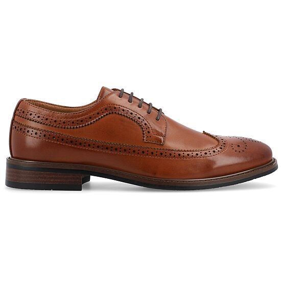 Vance Co Gordy Mens Wing Closed Toe Oxford Shoes