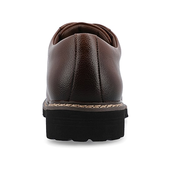 Vance Co Martin Mens Round Closed Toe Loafers