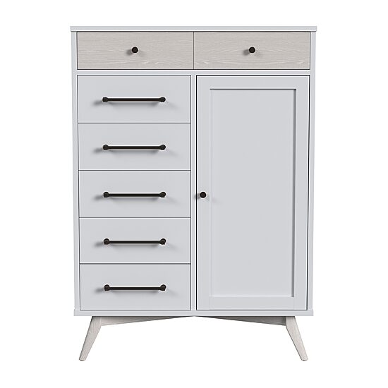 Westwood Design Rowan Youth 7-Drawer Chest in Ash Linen