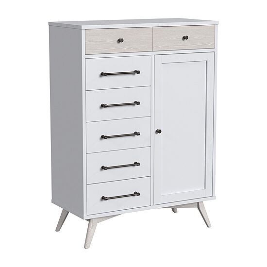 Westwood Design Rowan Youth 7-Drawer Chest in Ash Linen