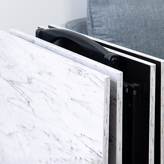 Breckenham Faux Marble 5-pc. TV Tray Table