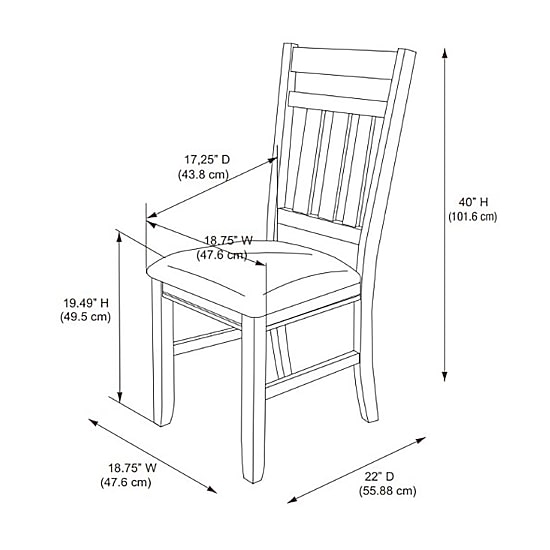 Haverford Dining Chair - Set of 2