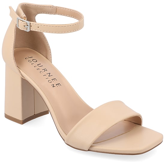 Journee Collection Womens Valenncia Heeled Sandals