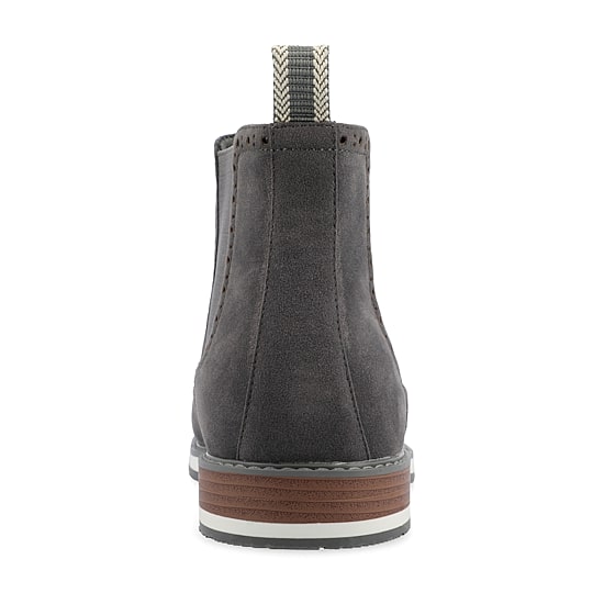 Vance Co Mens Thorpe Flat Heel Chelsea Boots