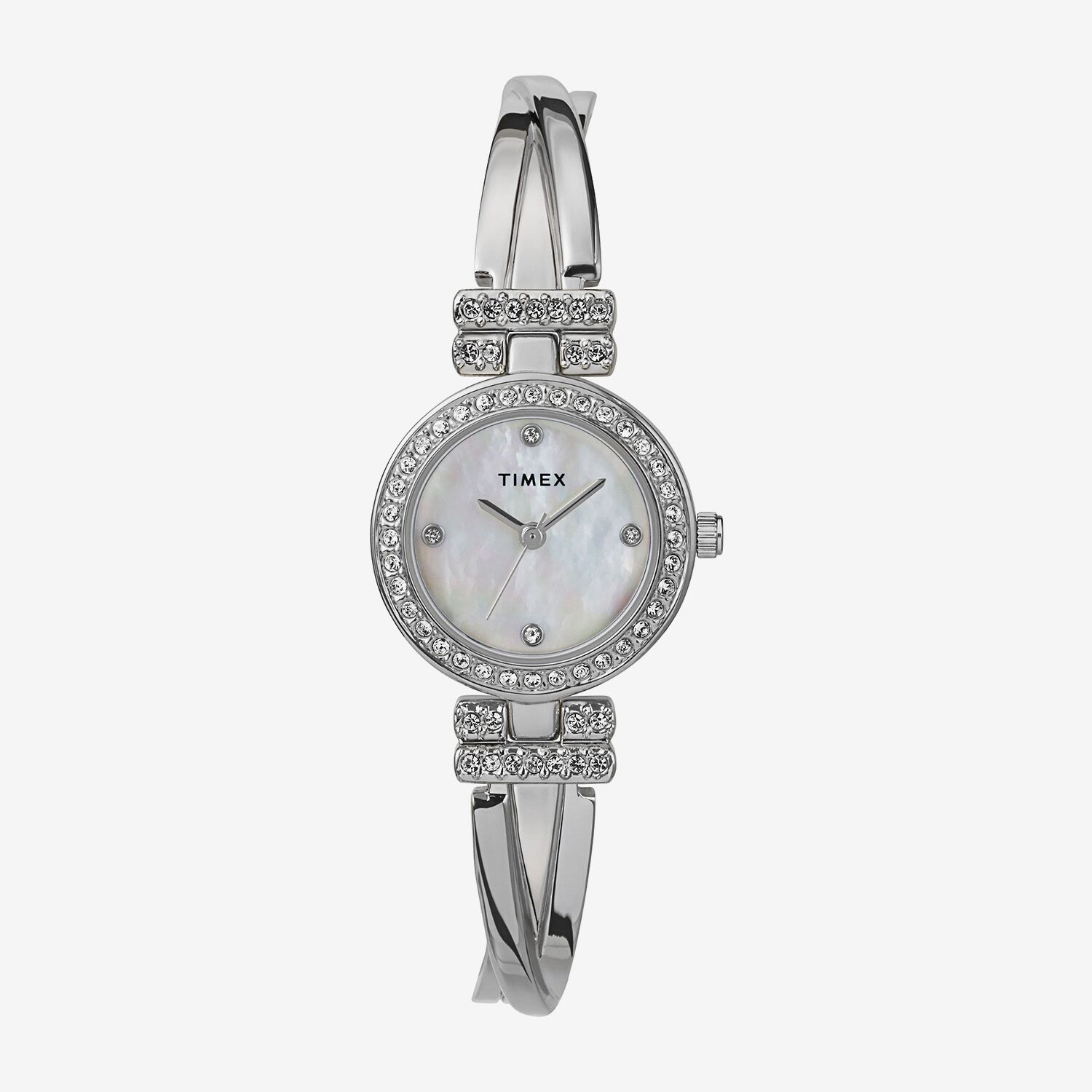 Timex Womens Silver Tone Bracelet Watch Tw2w62200ji