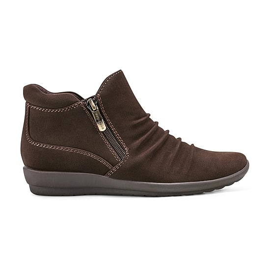 Easy Spirit Womens Aleta Flat Heel Booties