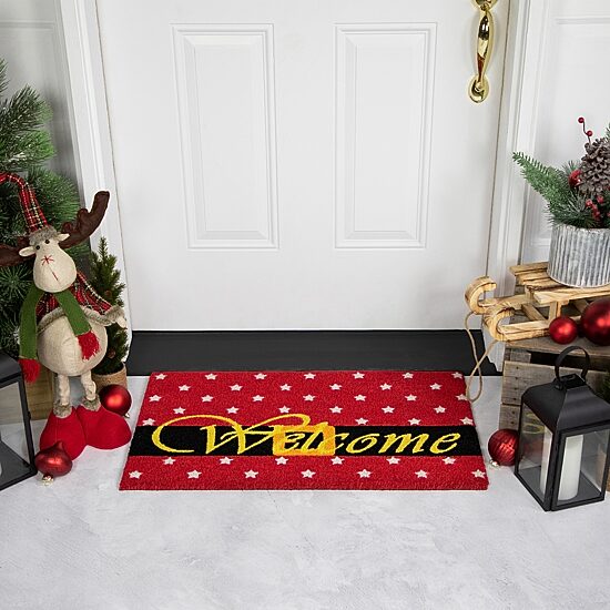 Northlight Santa Suit Buckle Indoor Rectangular Doormat