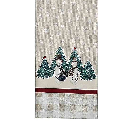 Avanti Country Snowman Table Runner
