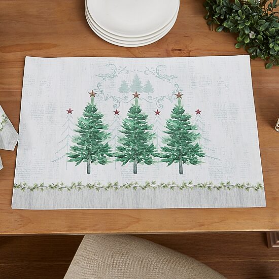 Avanti Trees 4-pc. Placemat