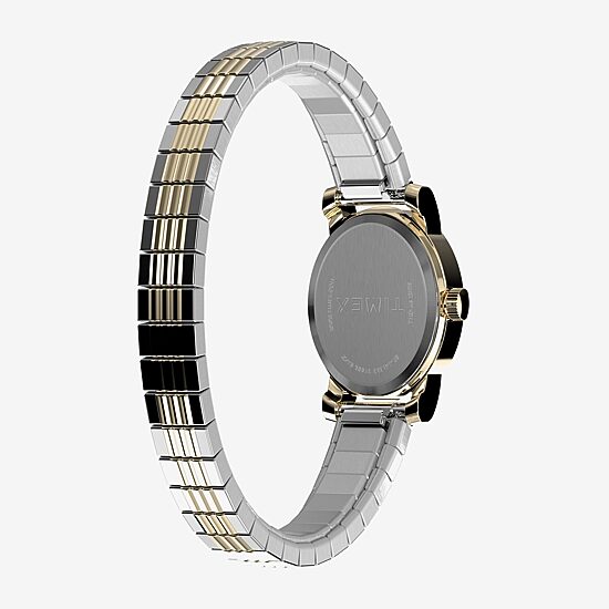Timex Womens Two Tone Stainless Steel Expansion Watch Tw2w70000jt