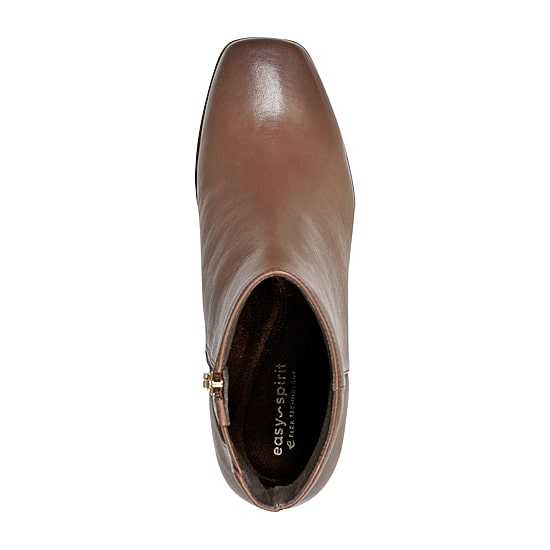 Easy Spirit Womens Sidney Stacked Heel Dress Boots