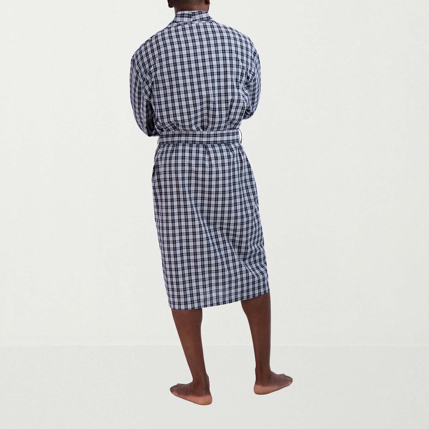 Hanes Mens Big and Tall Long Sleeve Knee Length Robe