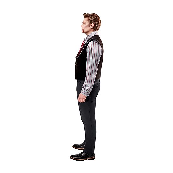 Mens Big Big N Tall Head Vampire 3-pc. Costume