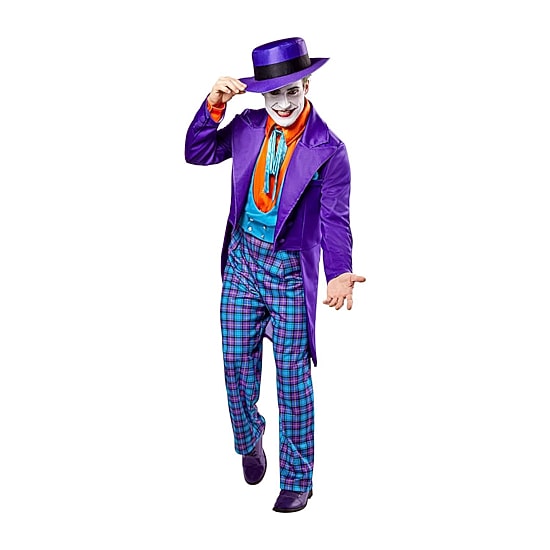 Mens Batman 1989 The Joker Deluxe DC Comics 6-pc. Costume Set