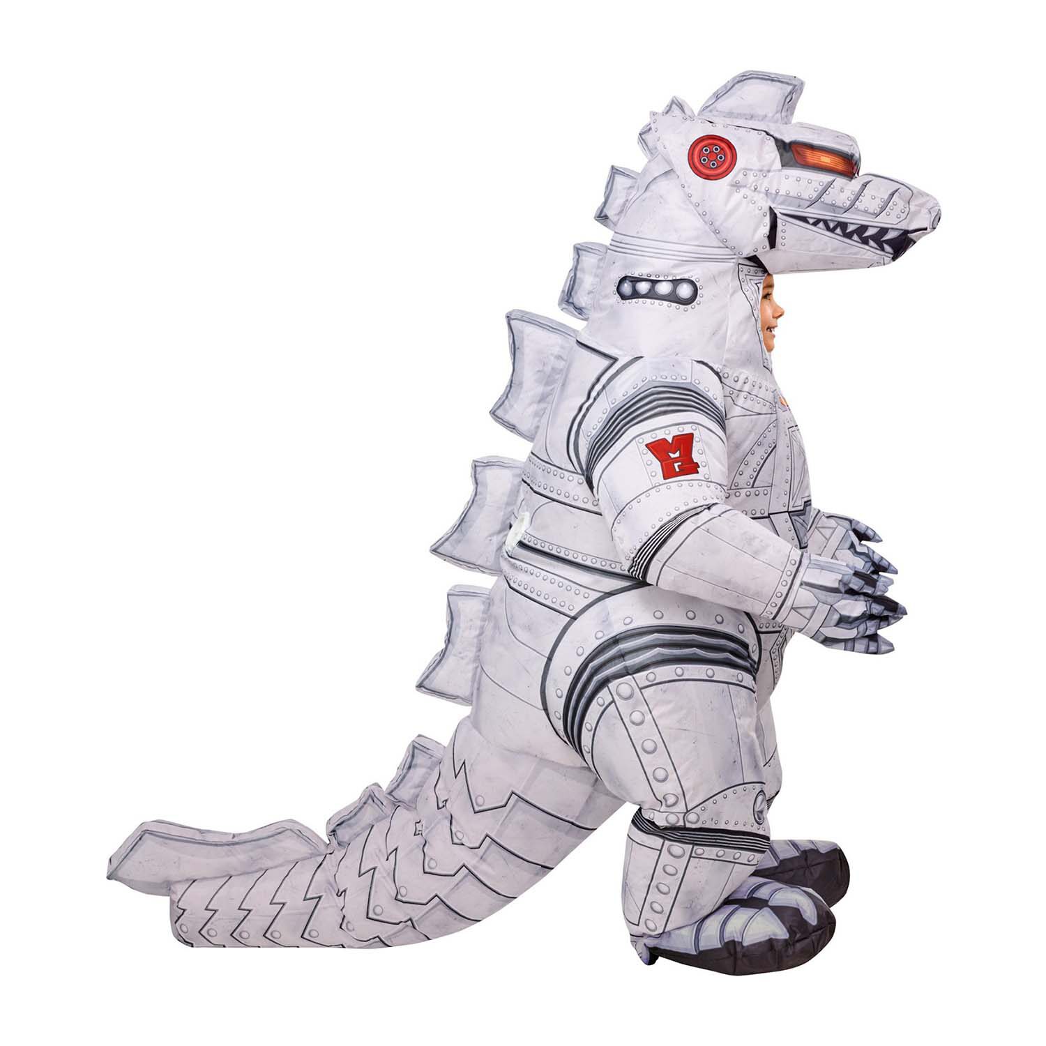 Little & Big Kid Boys Godzilla Classic Mechagodzilla Inflatable Kids Costume Godzilla 2-pc. Costume