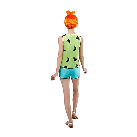 Womens Pebbles Womens With Wig The Flintstones 3-pc. Costume